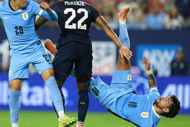 Uruguay colapsó ante Estados Unidos (Reuters)