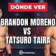 Brandon Moreno vs. Tatsuro Taira EN VIVO.