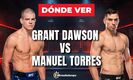 Consulta la previa de Grant Dawson vs. Manuel Torres para ver EN VIVO pelea UFC 323. Diseño: Abigail Sequera