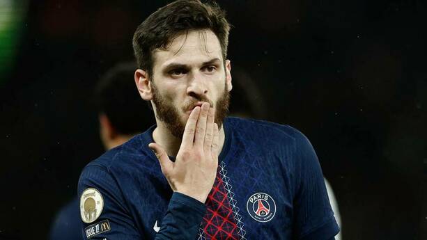 Khvicha Kvaratskhelia sigue demostrando su calidad con el PSG (Reuters)