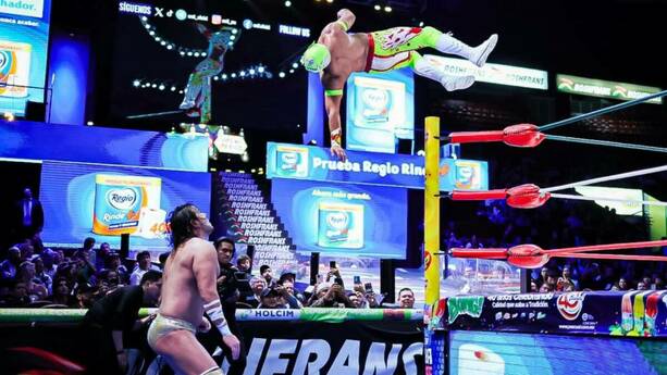 Luchador Neón sufrió fuerte accidente en la Arena México