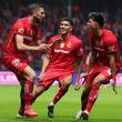 Paulinho celebra un gol de Toluca con sus compañeros (Imago7)