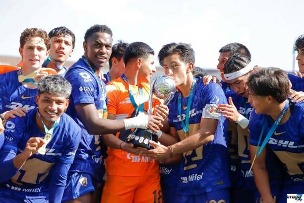 Pumas se coronó en la Sub 21 (@PumasMXCantera)