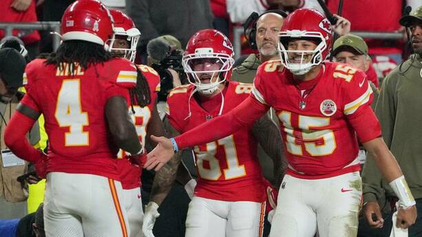 Kansas City Chiefs saca un triunfo ante Washington (Reuters)