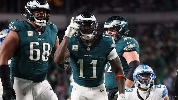 Eagles derrota a Lions en el Sunday Night Football / Reuters