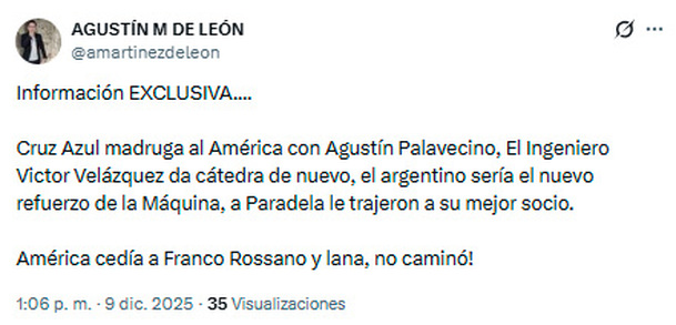 Agustín Martínez detalló cómo va la negociación por Palavecino.