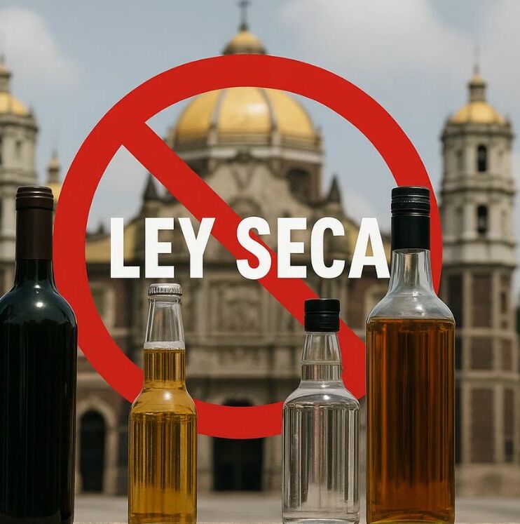 ¿Habrá ley seca por el Día de la Virgen de Guadalupe?