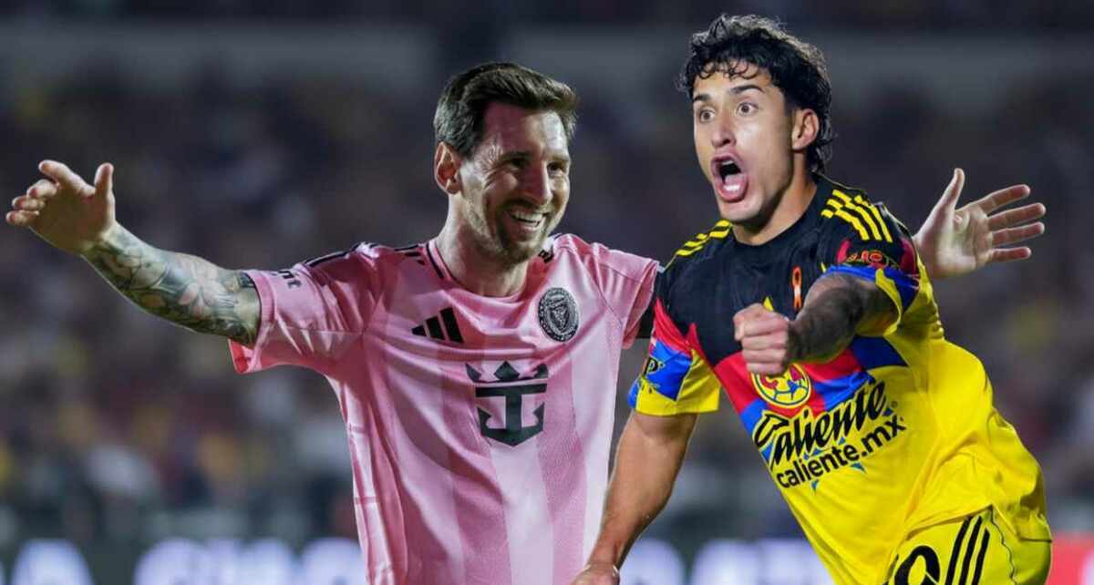 América se podría ver las caras con el Inter Miami (Imago7 y EFE)