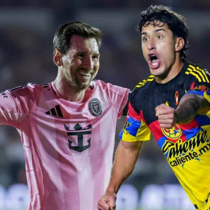 América se podría ver las caras con el Inter Miami (Imago7 y EFE)