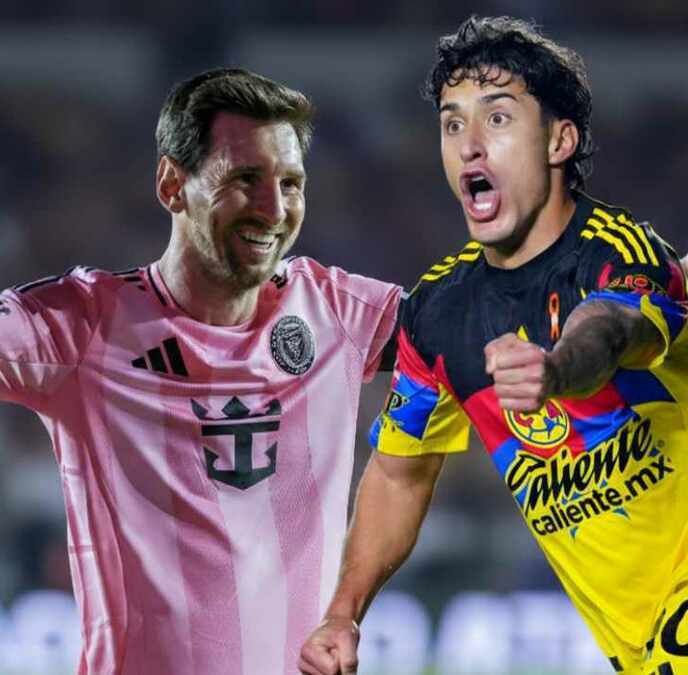América se podría ver las caras con el Inter Miami (Imago7 y EFE)