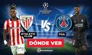 Athletic Club vs. PSG: horario y canal de partido Champions League 2025/26. (Especial).