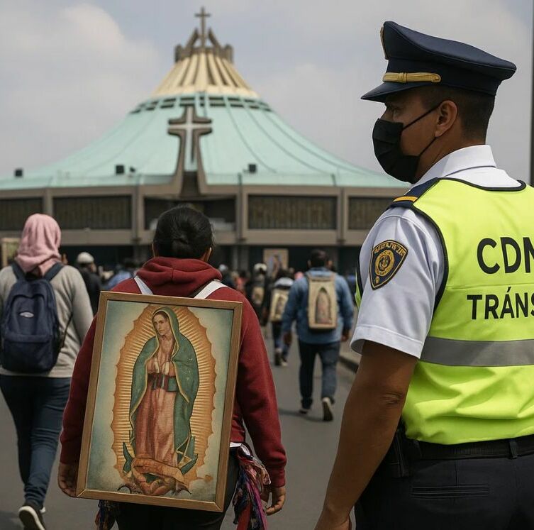 Estas son las calles cerradas por peregrinaciones a la Basílica de Guadalupe | Foto: Especial