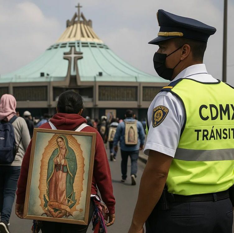 Estas son las calles cerradas por peregrinaciones a la Basílica de Guadalupe | Foto: Especial