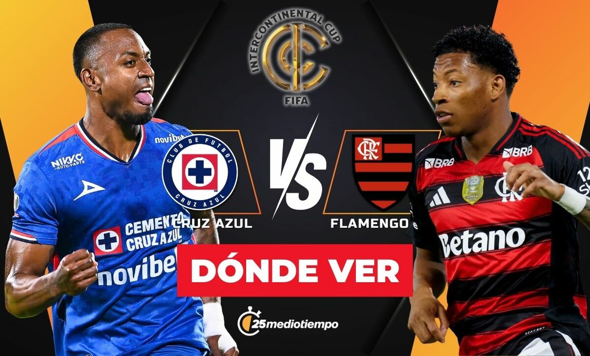 Consulta la previa de Cruz Azul vs. Flamengo para ver EN VIVO Copa Intercontinantal 2025. Diseño: Abigail Sequera