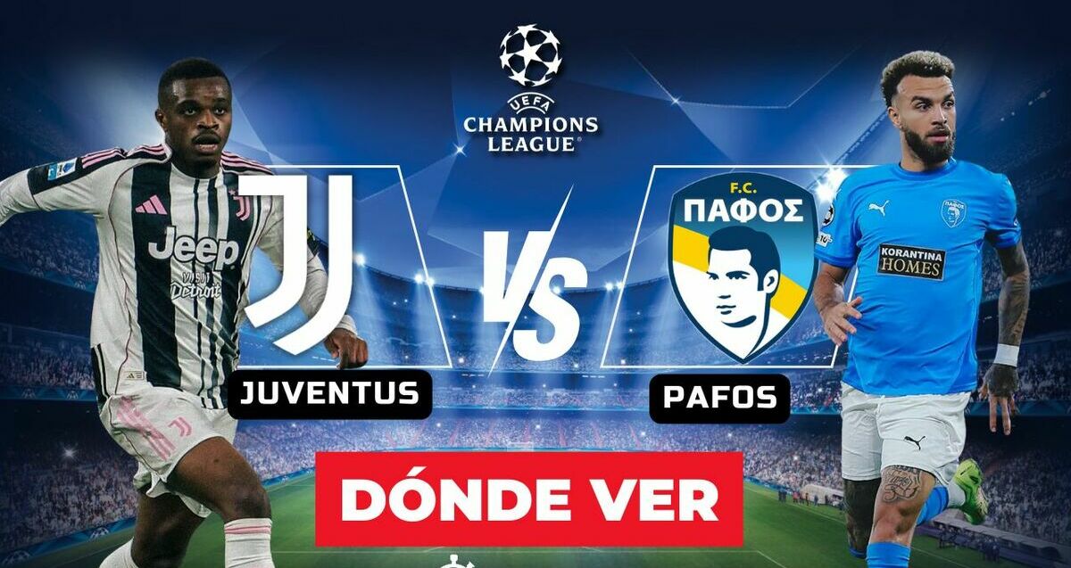 Consulta la previa de Juventus vs. Pafos para ver EN VIVO Jornada 6 Champions League 2025. Diseño: Abigail Sequera