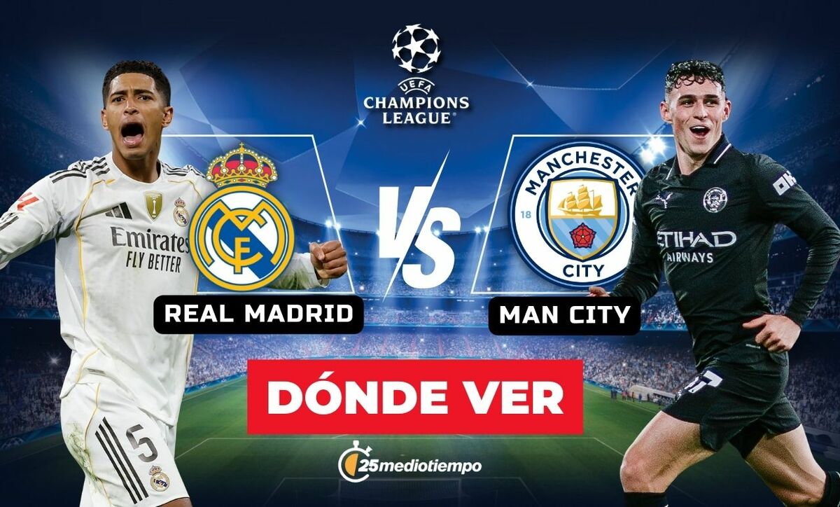 Consulta la previa de Real Madrid vs. Manchester City para ver EN VIVO Jornada 6 Champions League 2025. Diseño: Abigail Sequera