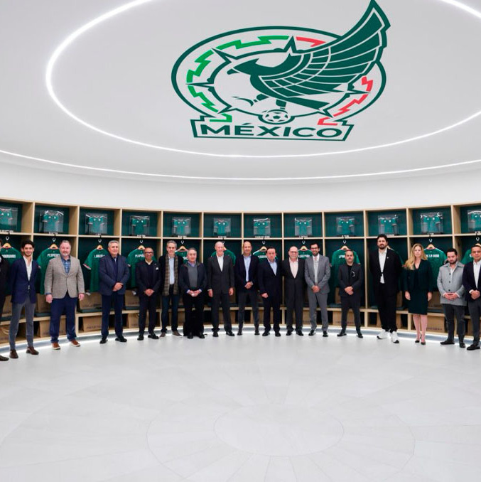 Los dueños de los 18 equipos de Liga MX estuvieron en el CAR. (Foto: Cortesía FMF)