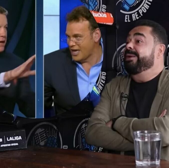 Faitelson y Peláez discutieron en pleno programa. (Foto: Captura de Pantalla)