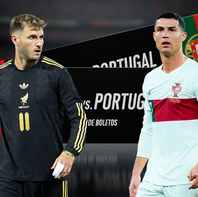 México enfrentará a Portugal en el Estadio Banorte.
