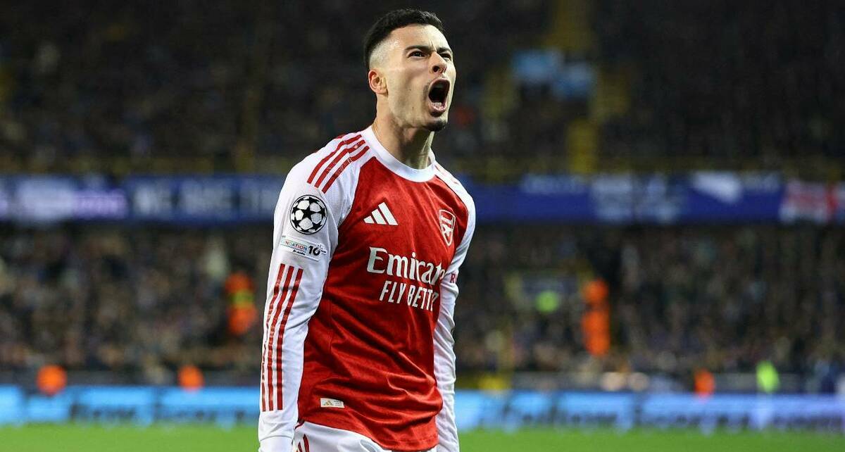 Arsenal el clasificado virtual al momento / Reuters