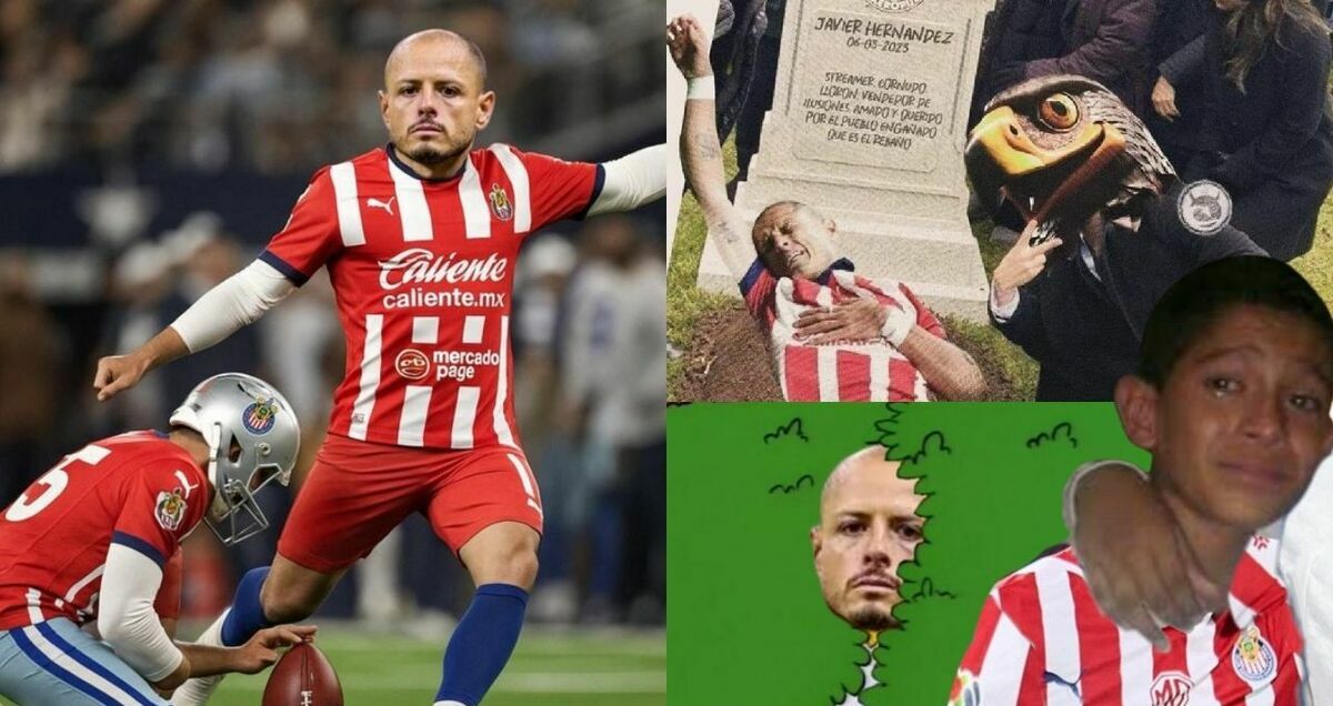 Los mejores MEMES tras la salida de Chicharito Hernández de Chivas. (Especial).