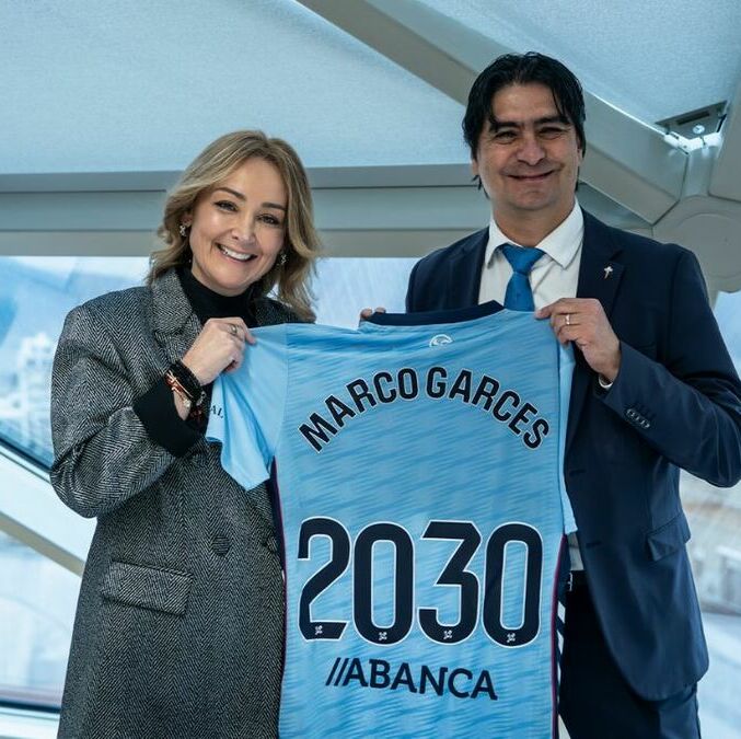 Marco Garcés seguirá en el Celta hasta el 2030 (Celta)