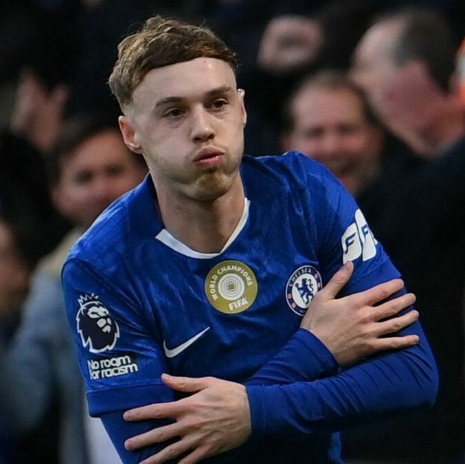 Cole Palmer marcó gol ante el Everton (Reuters)