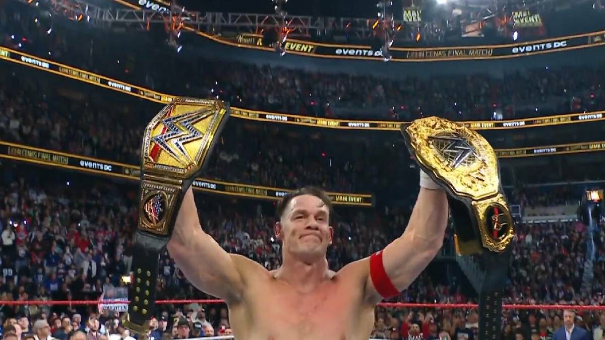 John Cena se despide de la WWE / Captura