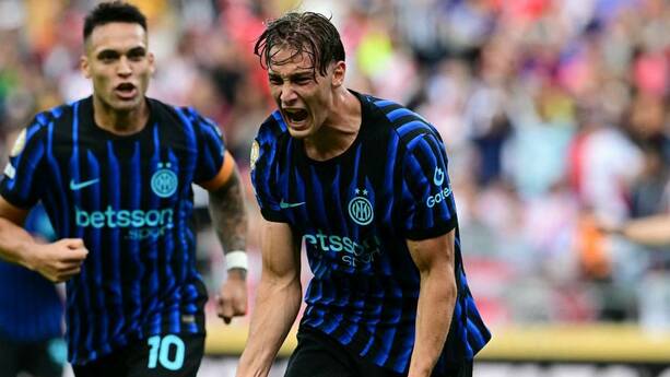 Esposito fue el héroe de la tarde para el Inter de Milán (AFP)