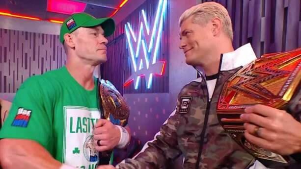 John Cena se despide de WWE RAW como luchador (@WWE)