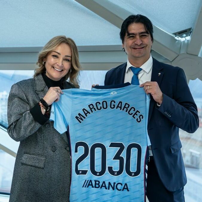 Marco Garcés seguirá en el Celta hasta el 2030 (Celta)