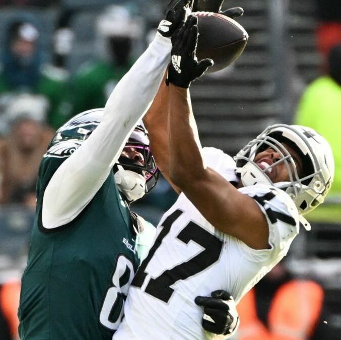 Raiders visitaron a Eagles (Reuters)