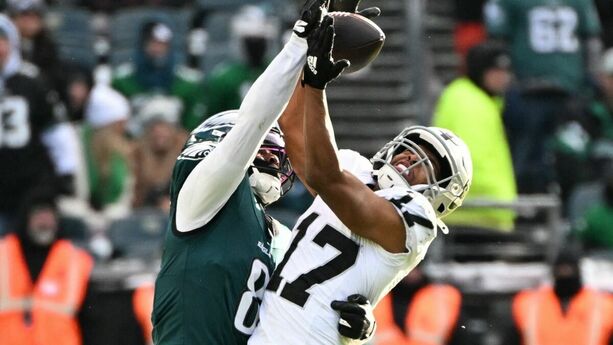 Raiders visitaron a Eagles (Reuters)