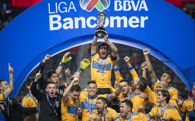 Tigres ganó el título de Liga en casa de Rayados en la primera final regia. (Foto: Mexsport)