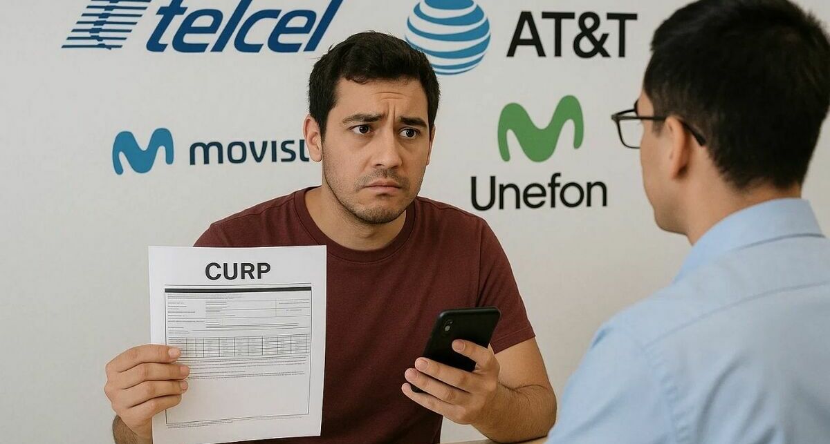 Estas son las consecuencias de no vincular la línea telefónica móvil con tu CURP en México. (Mediotiempo IA).