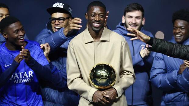 Dembélé está viviendo un sueño (AFP)