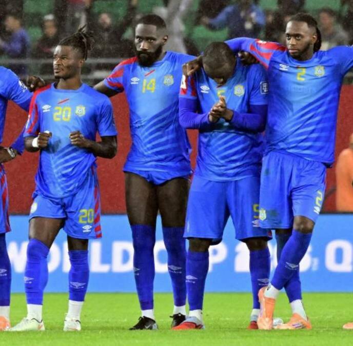 Jugadores de República Democrática del Congo (Reuters)