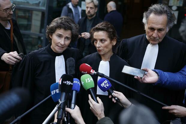 Las abogadas de Mbappé. (Foto: EFE)