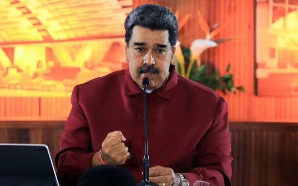 Nicolás Maduro dio positivo a covid-19 (AFP)