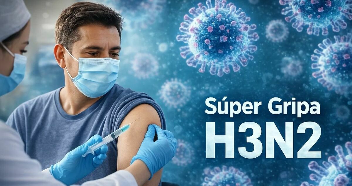 Esta es la vacuna que debes aplicarte para prevenir Súper Gripa H3N2. (FOTO): Mediotiempo IA.
