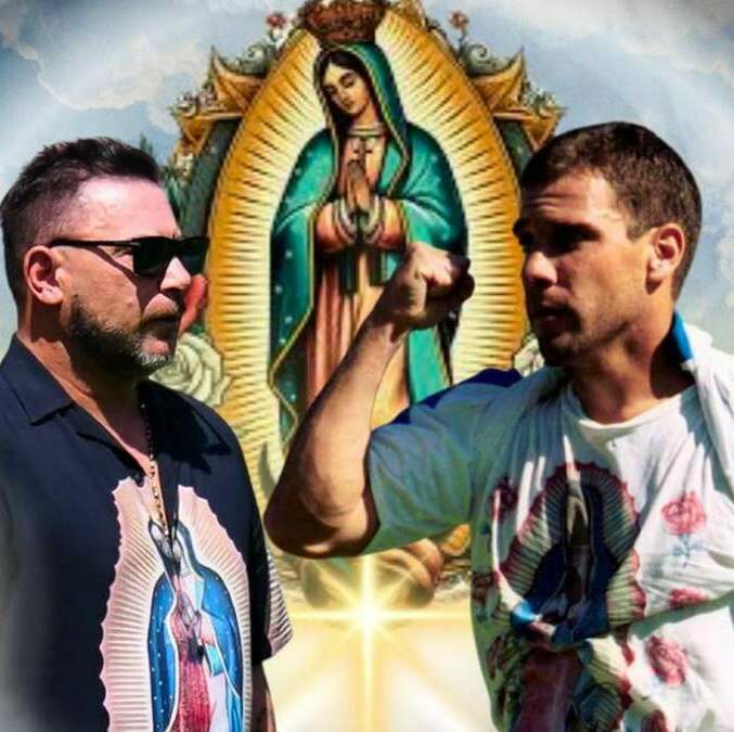 Antonio Mohamed y Alberto García Aspe, dos devotos de la Virgen de Guadalupe