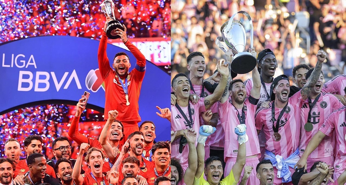 La Liga MX tuvo a Toluca campeón y la MLS a Inter Miami. (Foto: Mexsport/ EFE)