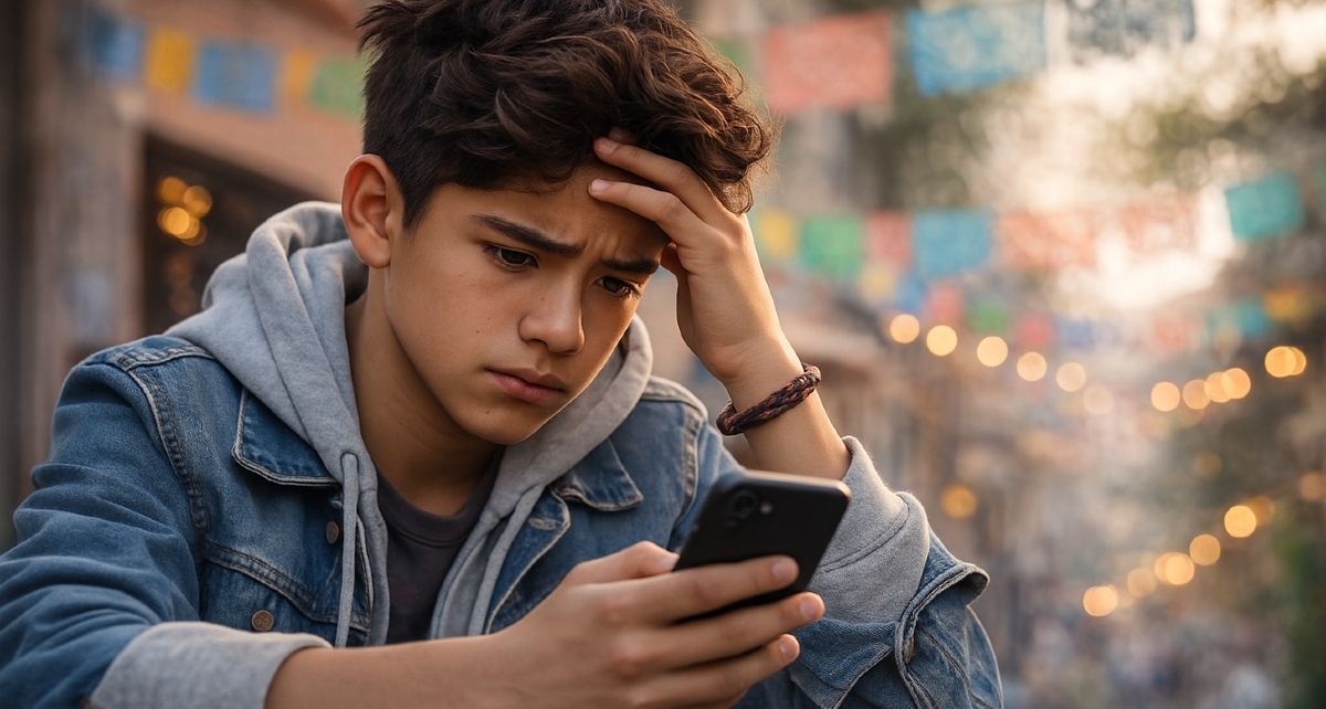 Los menores de edad también deberán de registrar su línea telefónica en 2026 para evitar bloqueo. Foto: Sora IA