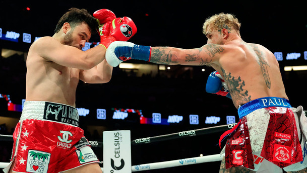 Chávez Jr. fue superado por Jake Paul.(Foto: AFP)