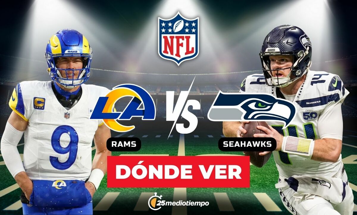 Seahawks vs Rams: dónde y a qué hora ver EN VIVO TNF Semana 16