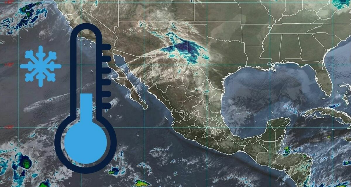 El Frente Frío 22 azotará a México con lluvias y temperaturas de -10°. Foto: CONAGUA Clima