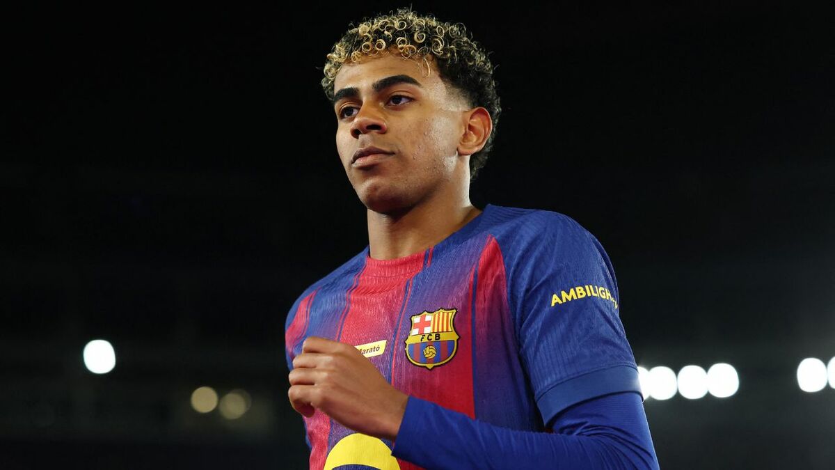 Lamine Yamal, jugador del Barcelona (Reuters)