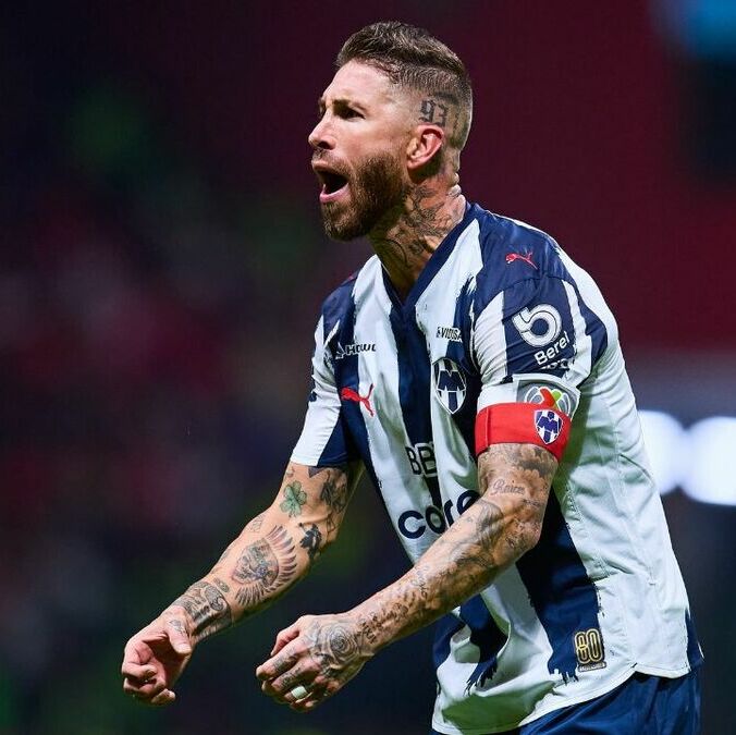 Sergio Ramos en su último partido con Rayados (Mexsport)