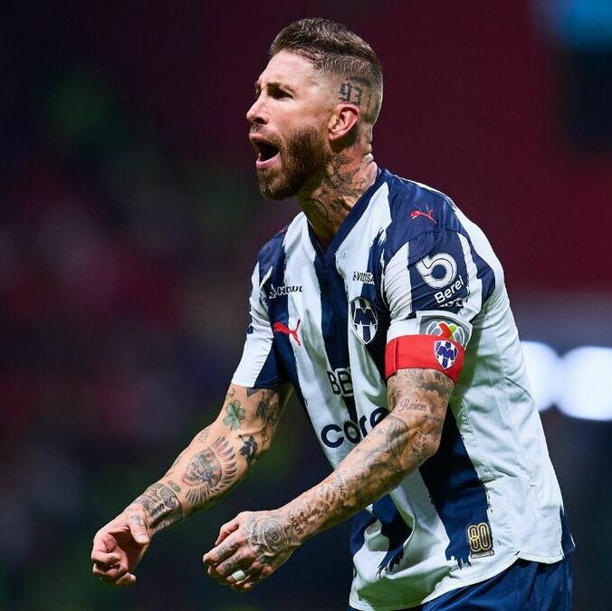 Sergio Ramos en su último partido con Rayados (Mexsport)