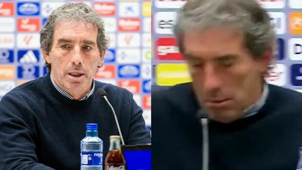 El timonel se quedó dormido por unos instantes. (Foto: Real Oviedo/ captura de pantalla)